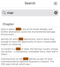 ePress page view search